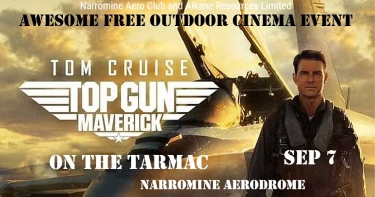 Top Gun Maverick on the Tarmac
